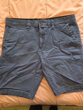 Rugby Ralph Lauren Men's Navy Flat-Front Shorts